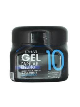 GEL STYLING SUPER FUERTE AZUL X 300 GR L MAR