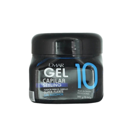 GEL STYLING SUPER FUERTE AZUL X 300 GR L MAR