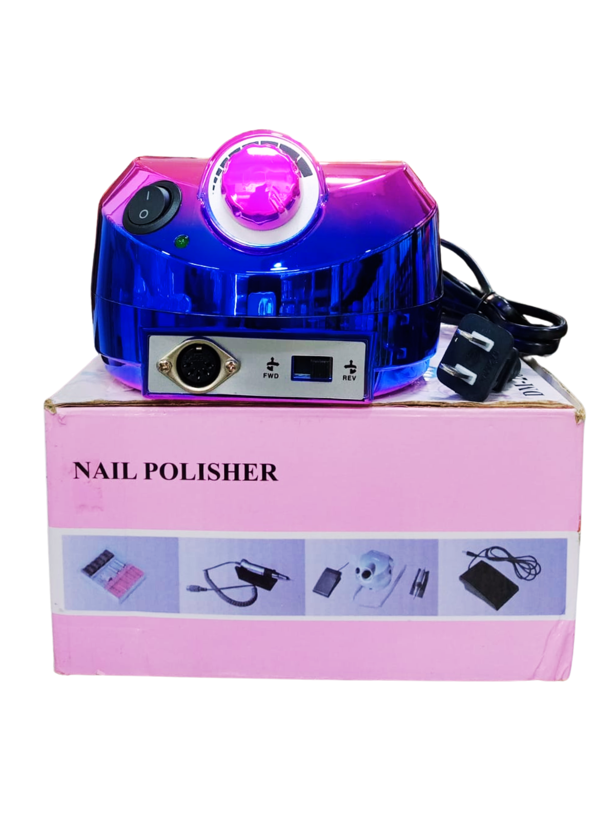 PULIDOR UÑAS ACRILICAS M-101 PEDAL SML MIRACLE