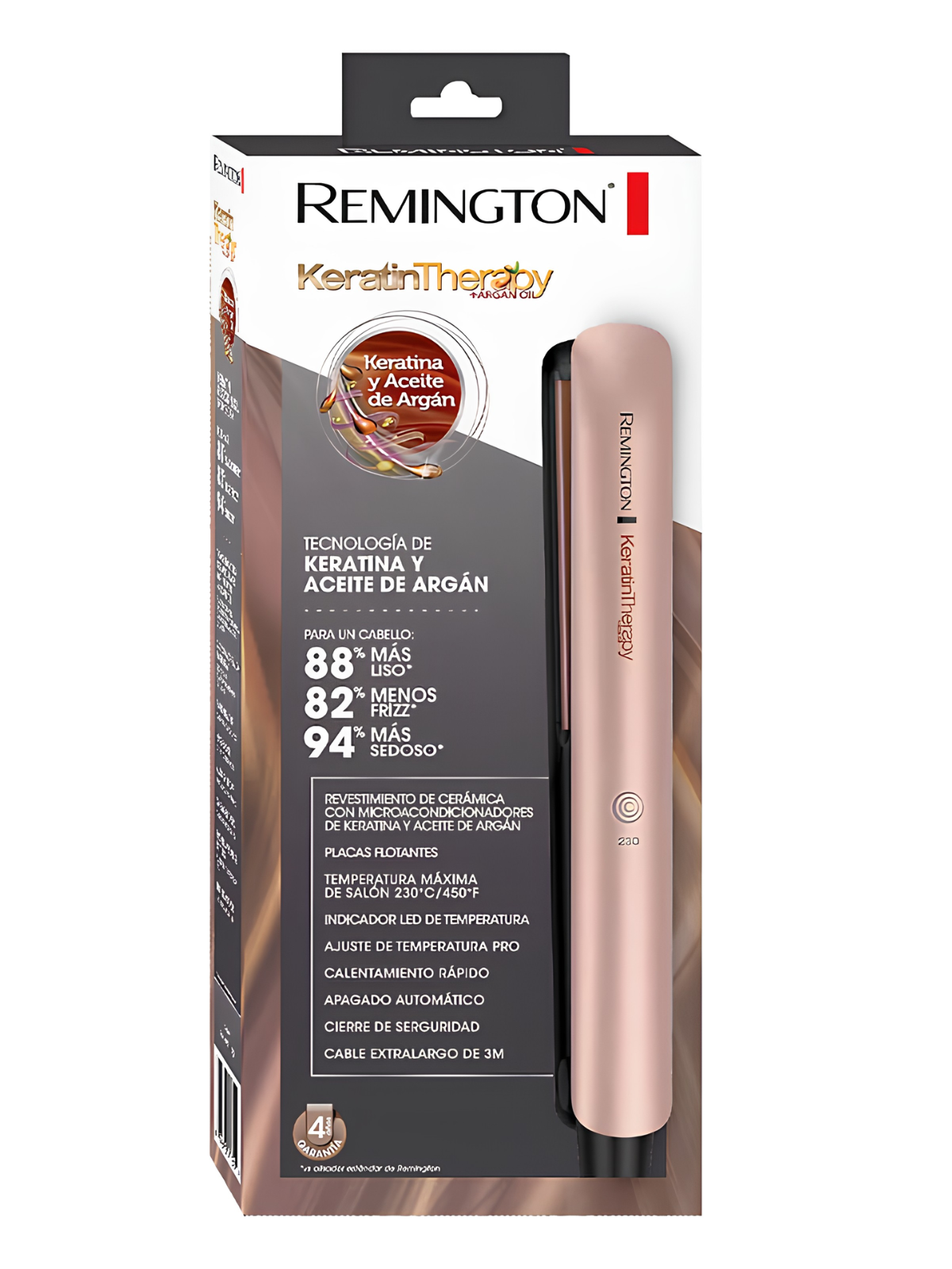 PLANCHA KERATIN THERAPY S 8599 REMINGTON CBIA