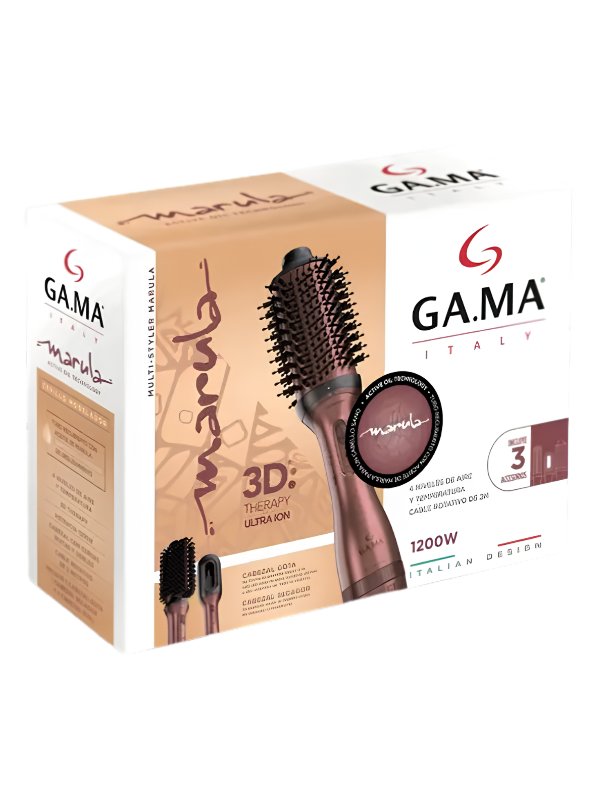 CEPILLO SECADOR MULTI-STYLER MARULA 3 CABEZAS GAMA