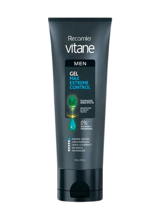GEL MAX XTREME VITANE FOR MEN X 250G RECAMIER