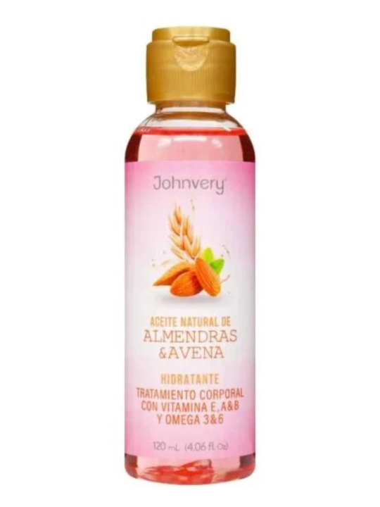 ACEITE AVENA Y ALMENDRAS X 120 JOHNVERY