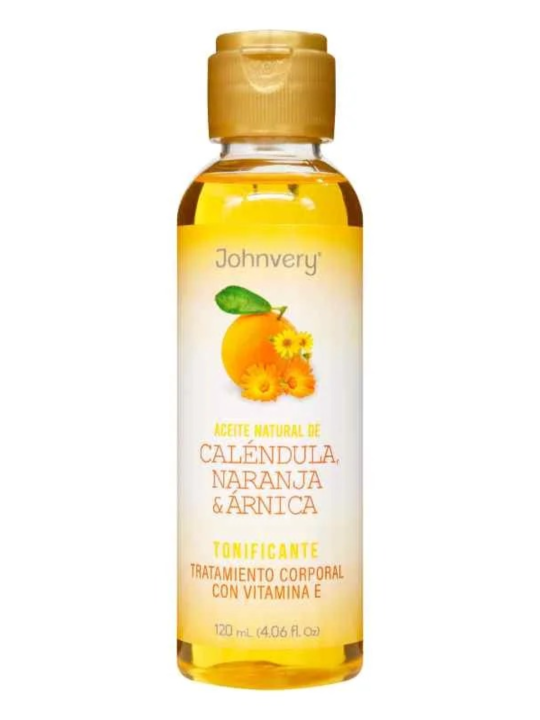 ACEITE NARANJA CALENDULA Y ARNICA X 130 JOHNVERY