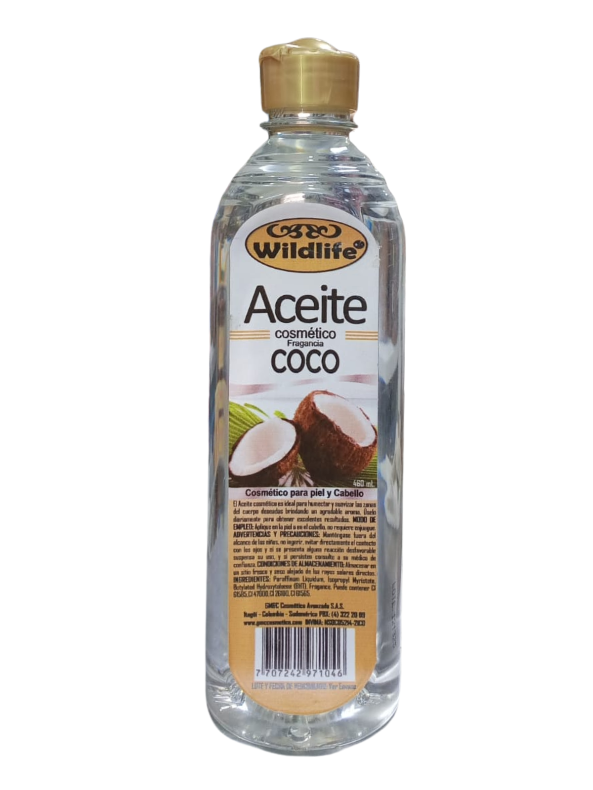 ACEITE COCO X 460 GMYC