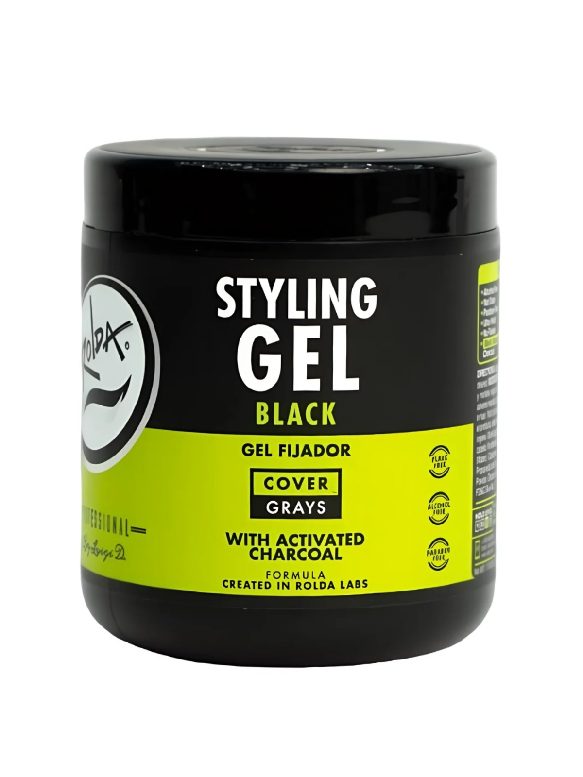 GEL ROLDA BLACK FASHION X 500