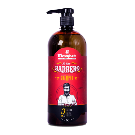 SHAMPO 3 EN 1 MEN DON BARBERO X 950 ML MAXIBELT