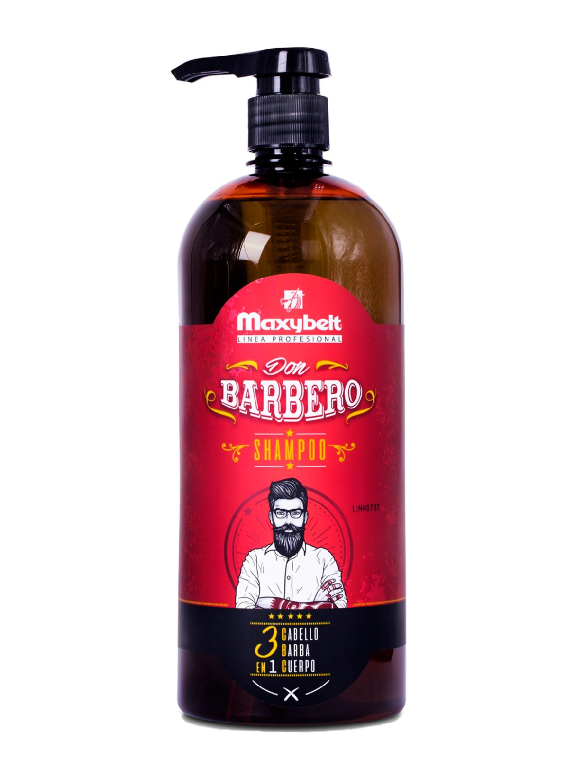 SHAMPO 3 EN 1 MEN DON BARBERO X 950 ML MAXIBELT