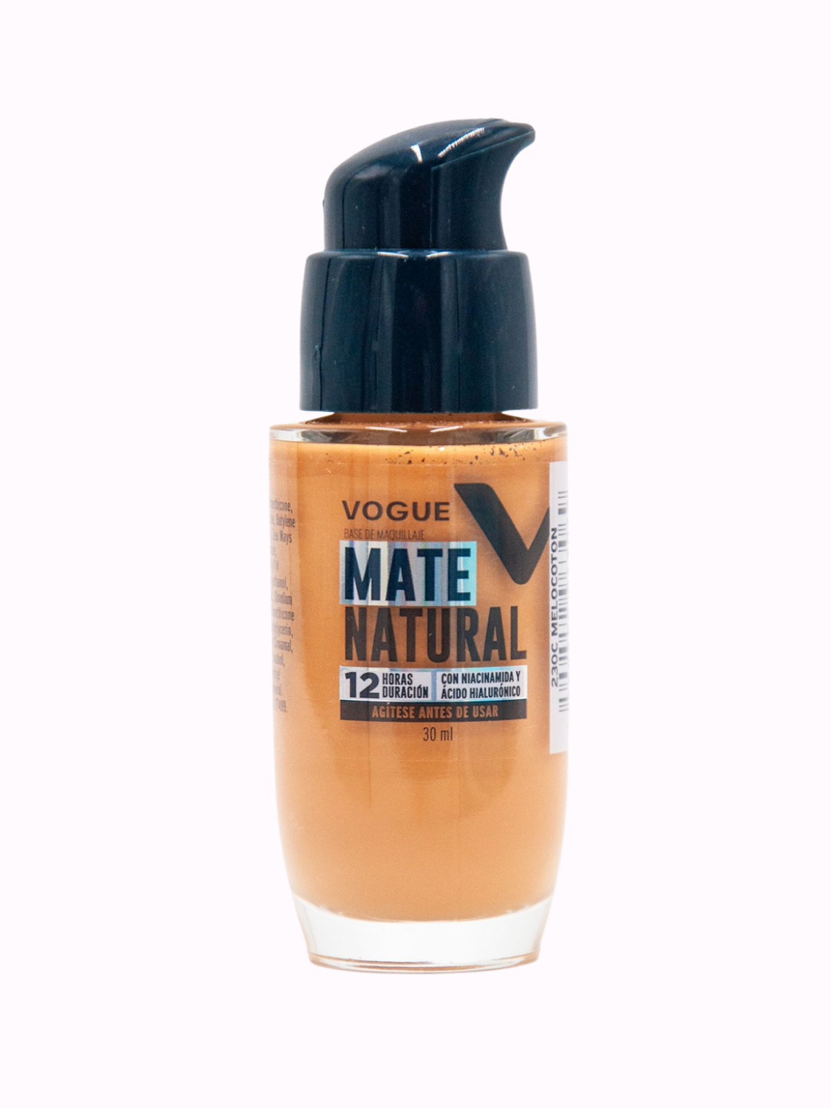 BASE MAQUILLAJE MATE 230C MELOCOTON VALVULA X 30 ML VOGUE