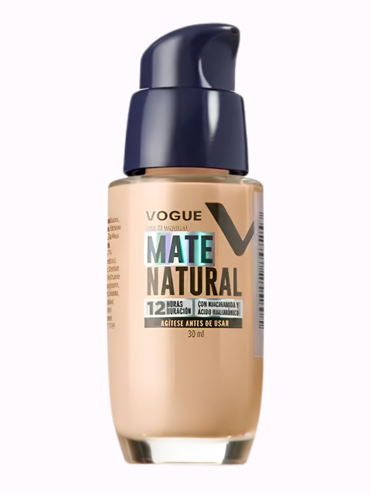 BASE MAQUILLAJE MATE 315N CAPUCCINO VALVULA X 30 ML VOGUE