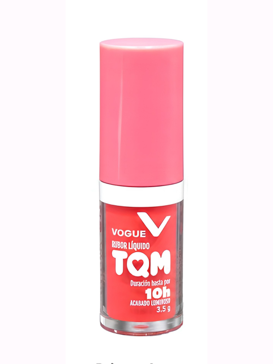 RUBOR LIQUIDO TQM PRIMER AMOR VOGUE