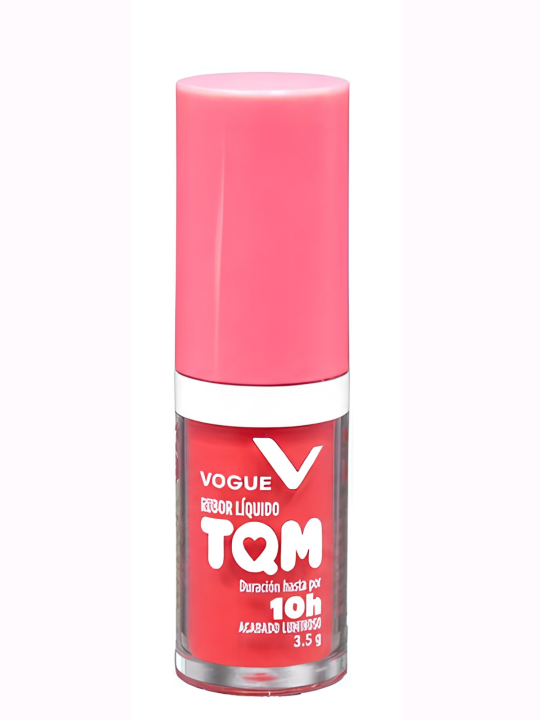 RUBOR LIQUIDO TQM FLECHAZO VOGUE