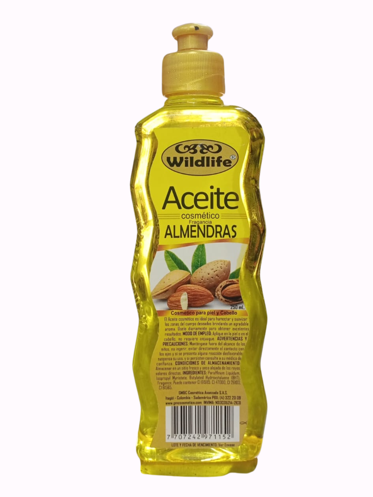 ACEITE CORPORAL ALMENDRAS X 240 ML COLOR 1 INTERBEL