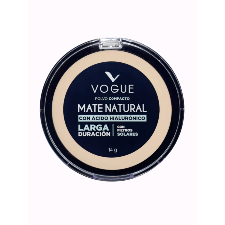 POLVO COMPACTO NORMAL NATURAL VOGUE