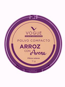 POLVO COMPACTO ARROZ HABANA VOGUE