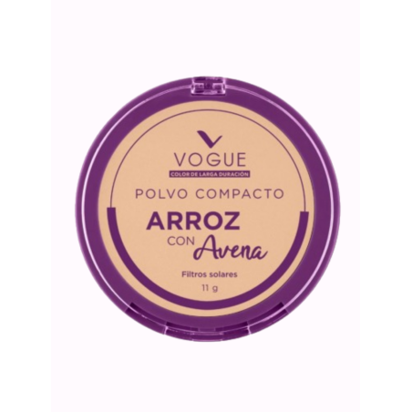 POLVO COMPACTO ARROZ VAINILLA VOGUE