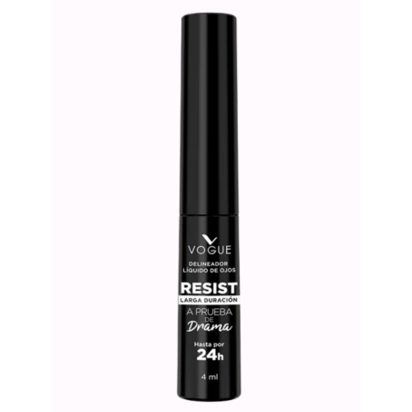 DELINEADOR LIQUIDO RESIST NEGRO X 4 ML VOGUE