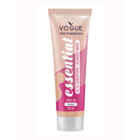 BASE ESSENTIAL FPS10 CALIDO X 25 ML VOGUE