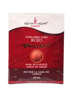 MASK ROJO SOBRE X 30 ML BABA CARACOL SONIA VEGA