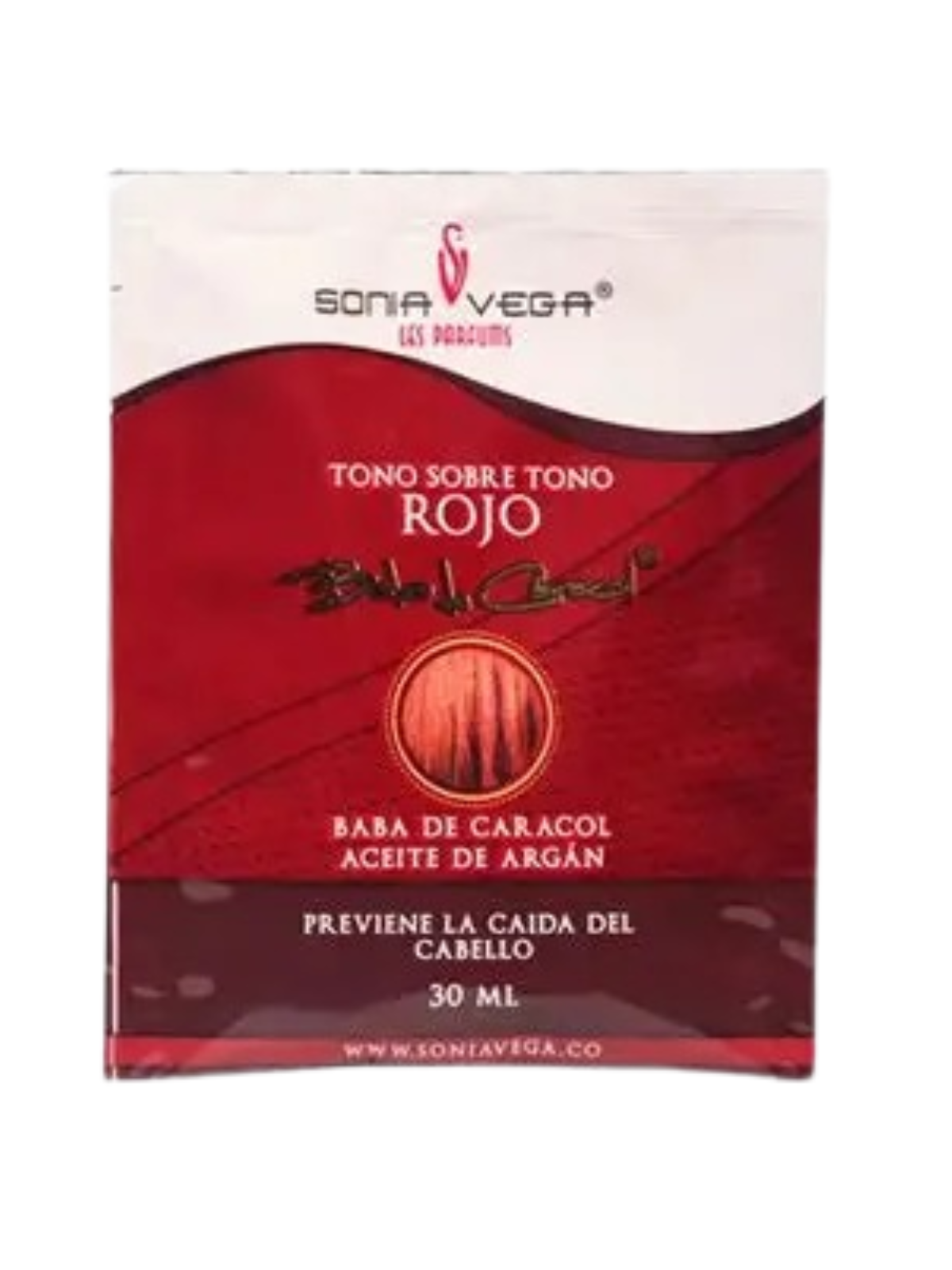 MASK ROJO SOBRE X 30 ML BABA CARACOL SONIA VEGA