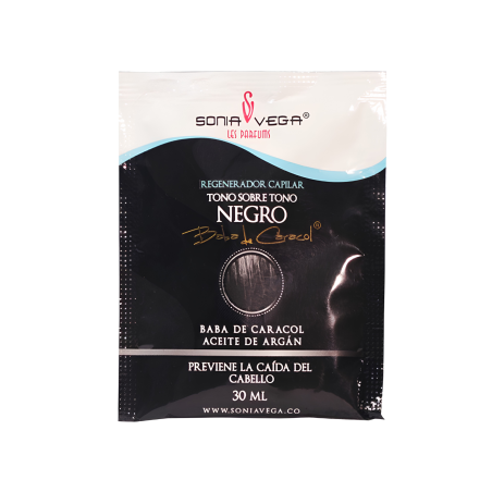 MASK NEGRO SOBRE X 30 ML BABA CARACOL SONIA VEGA