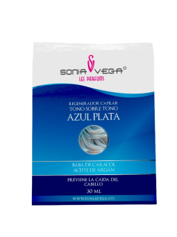MASK AZUL PLATA SOBRE X 30 ML BABA CARACOL SONIA VEGA