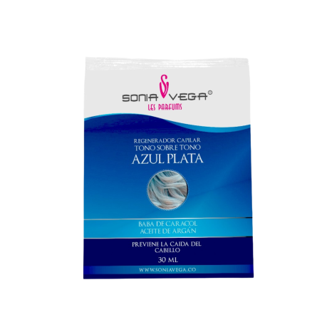 MASK AZUL PLATA SOBRE X 30 ML BABA CARACOL SONIA VEGA