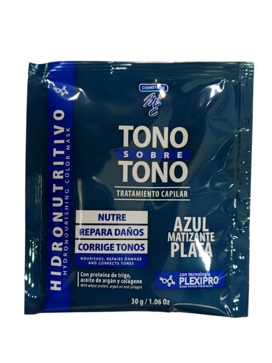 MASK AZUL PLATA SOBRE X 30  MYE