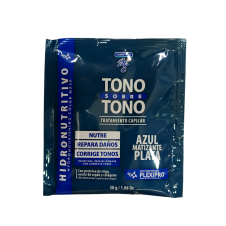 MASK AZUL PLATA SOBRE X 30  MYE