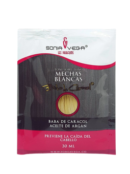 MASK MECHAS BLANCAS SOBRE X 30 ML BABA CARACOL SONIA VEGA
