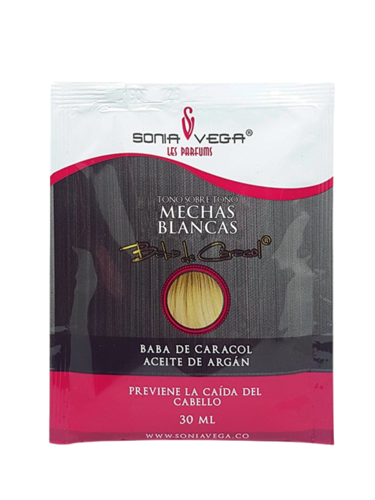 MASK MECHAS BLANCAS SOBRE X 30 ML BABA CARACOL SONIA VEGA