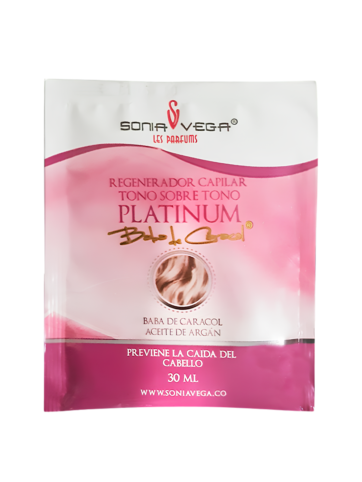 MASK PLATINUM SOBRE X 30 ML BABA CARACOL SONIA VEGA