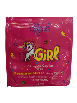 SHAMPO GIRLS NIÑA SOBRE X 30 ML BIOCRESS