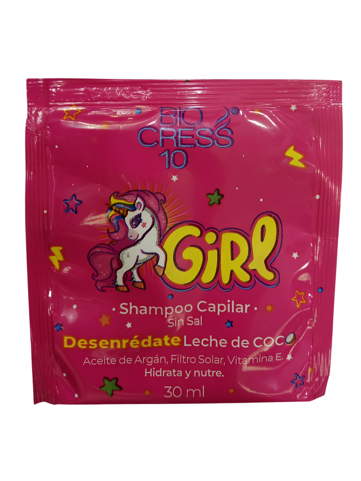 SHAMPO GIRLS NIÑA SOBRE X 30 ML BIOCRESS