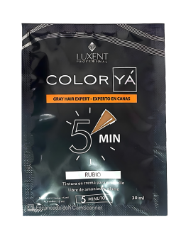 TINTE COLOR YA RUBIO SOBRE X 25 ML LUXENT