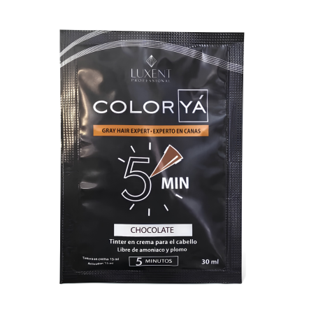 TINTE COLOR YA CHOCOLATE SOBRE X 25 ML LUXENT