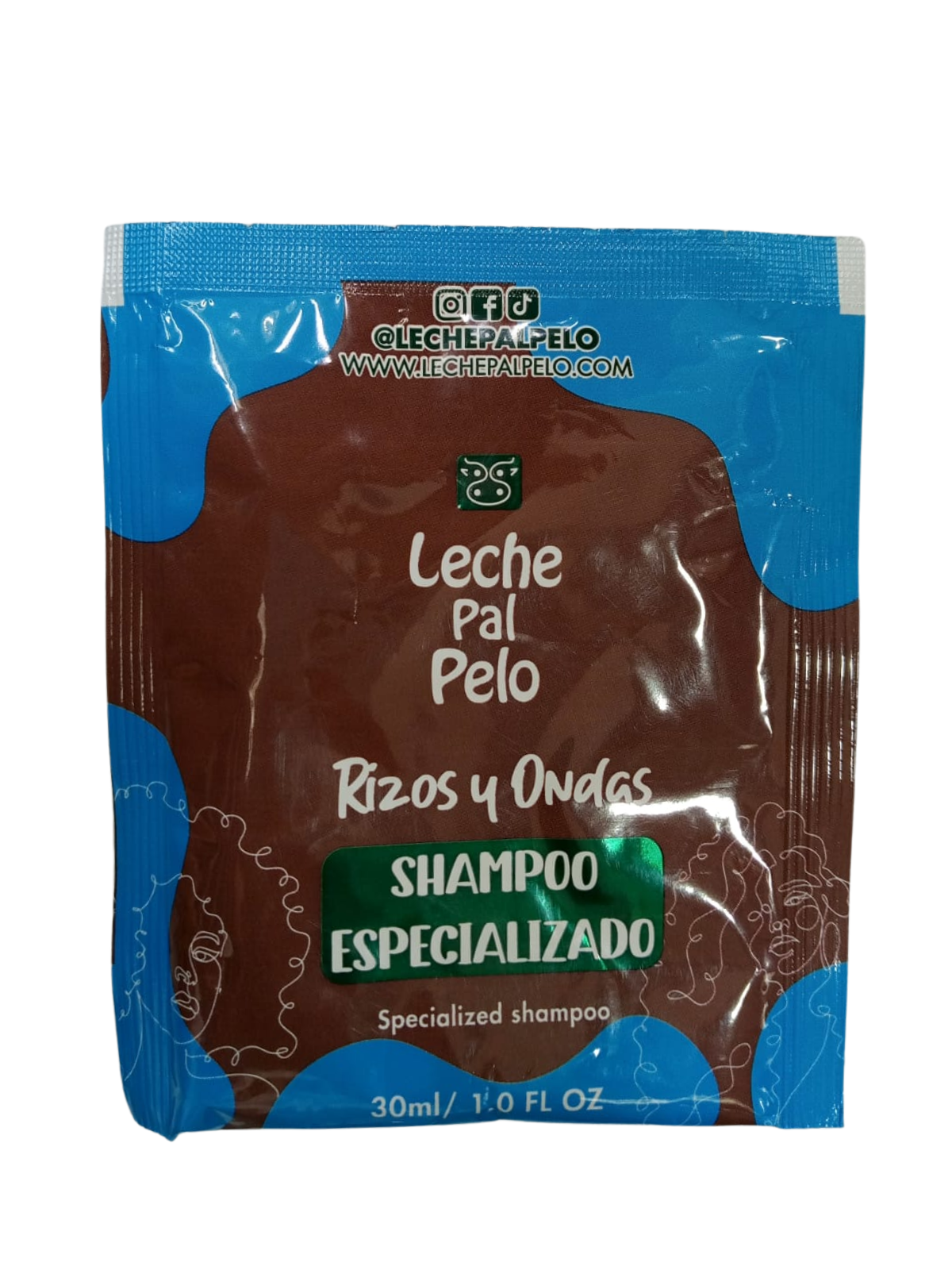 SHAMPO AFRO SOBRE X 30 ML LECHE PAL PELO