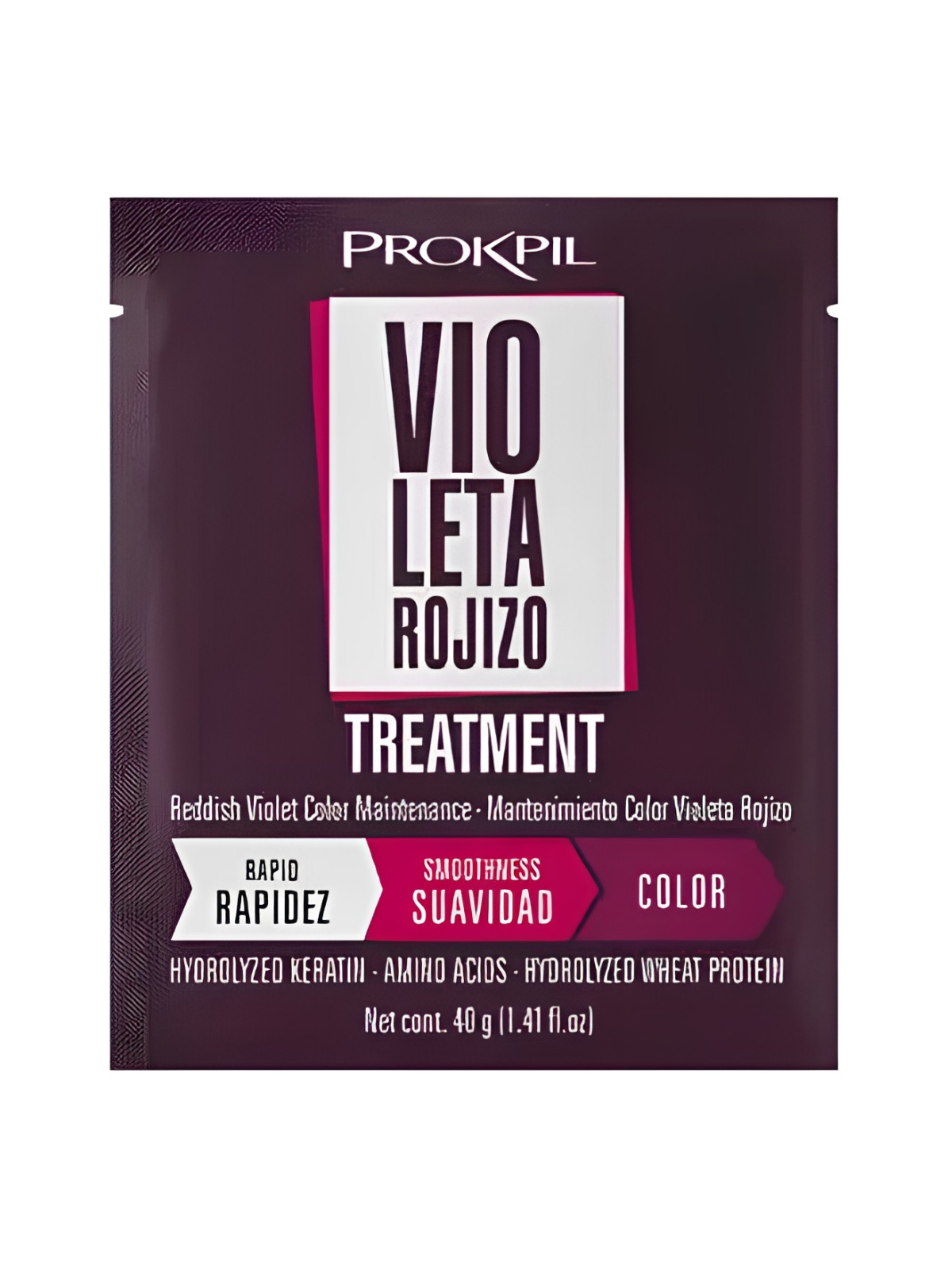 TTO COLOR VIOLETA ROJIZO SOBRE X 40 PROKAPIL
