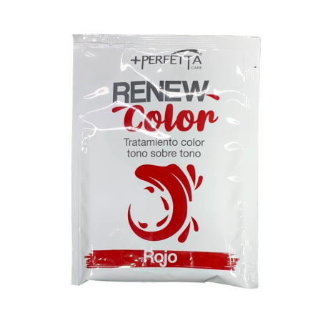 MASK ROJO RENEW COLOR SOBRE X 50 ML PERFETTA