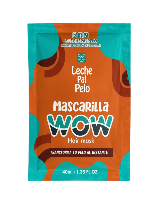 MASK WOW SOBRE X 40 ML LECHE PAL PELO