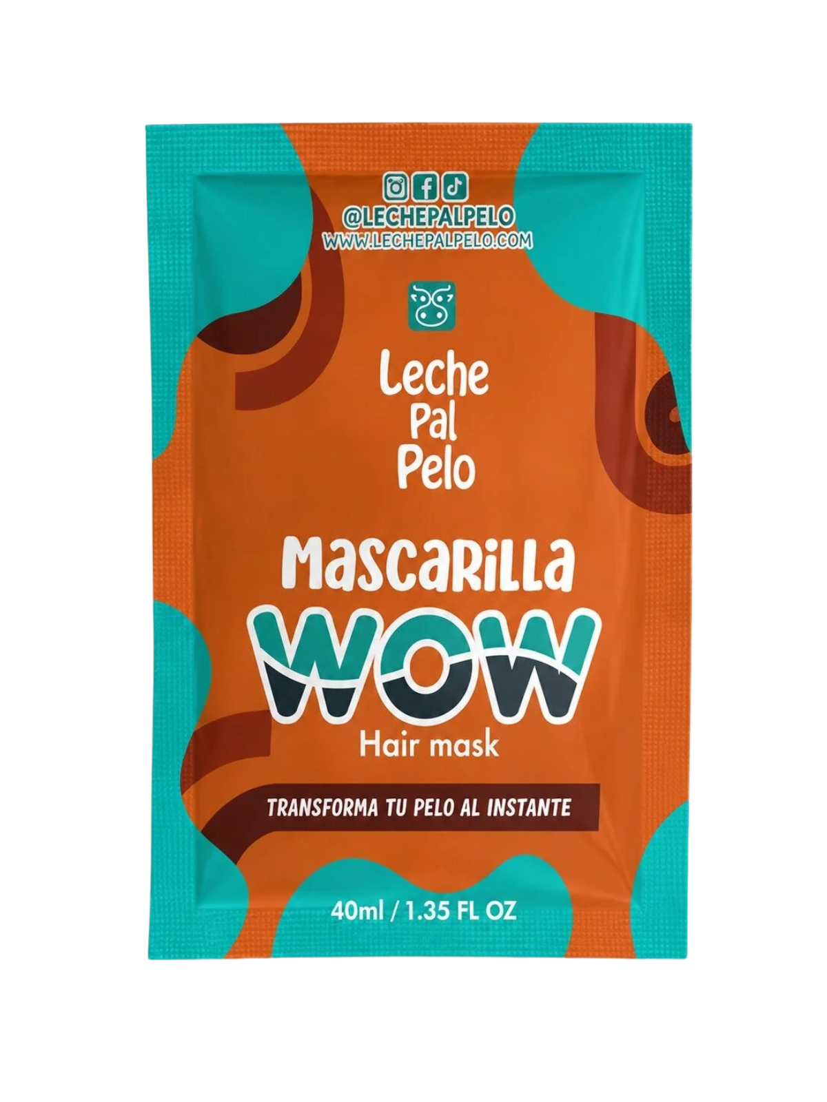 MASK WOW SOBRE X 40 ML LECHE PAL PELO