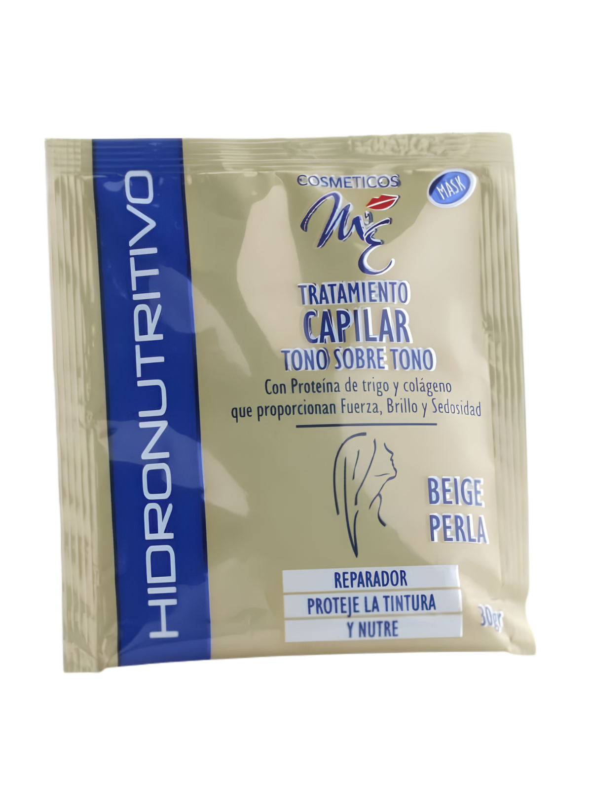MASK PERLA BEIGE SOBRE X 40 NVO MYE
