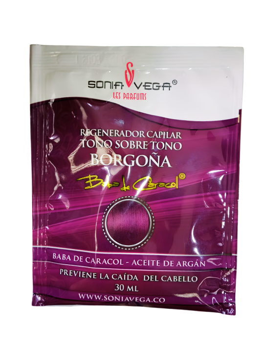 MASK BORGOñA SOBRE X 30 ML BABA CARACOL SONIA VEGA