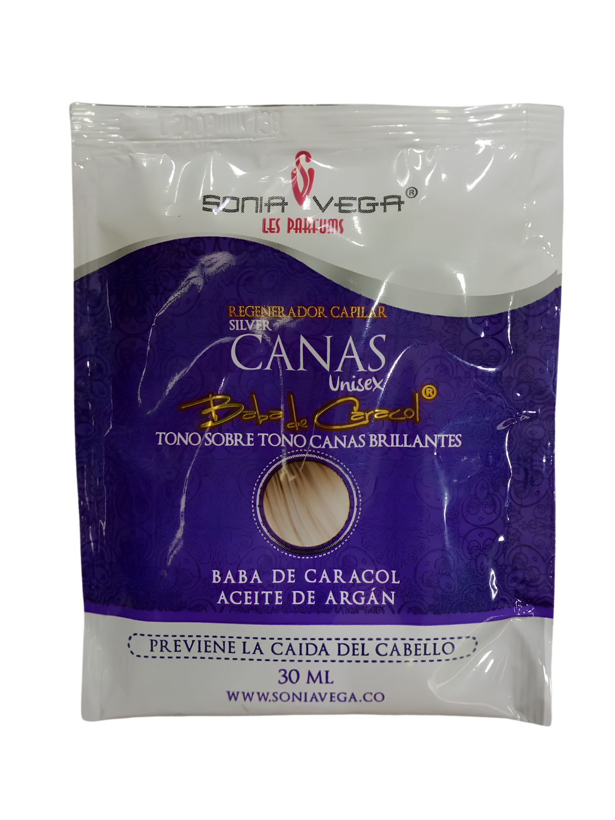 MASK SILVER CANAS SOBRE X 30 ML BABA CARACOL SONIA VEGA