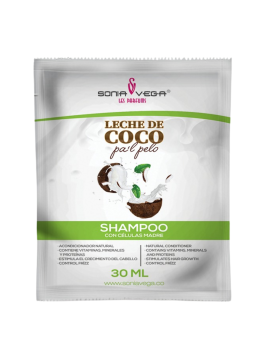 SHAMPO LECHE DE COCO SOBRE X 30 ML SONIA VEGA 28002