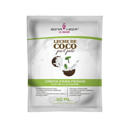 CREMA LECHE DE COCO SOBRE X 30 ML SONIA VEGA