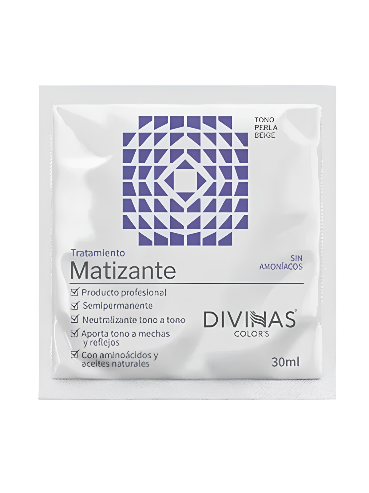 MASK PERLA BEIGE SOBRE X 30 ML DIVINAS COLOR