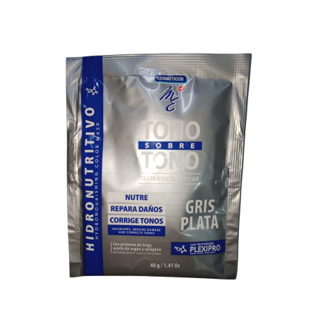 MASK GRIS PLATA SOBRE X 40 NVO MYE