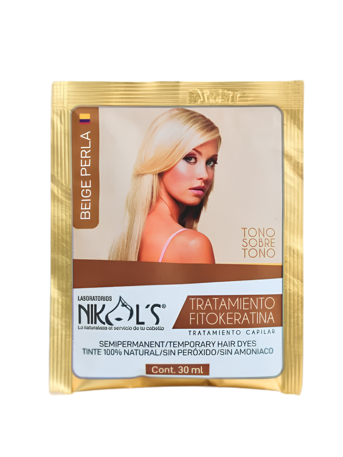 MASK BEIGE SOBRE X 30 GR NIKOLS
