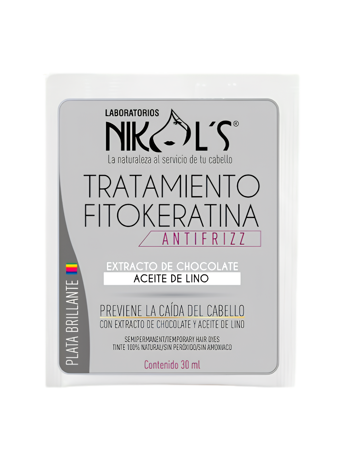 MASK PLATA BRILLANTE SOBRE X 30 GR NIKOLS